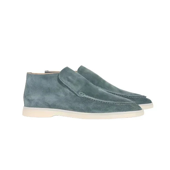 Men’s Elegant Suede Slip-On – Smart Old-Money Style