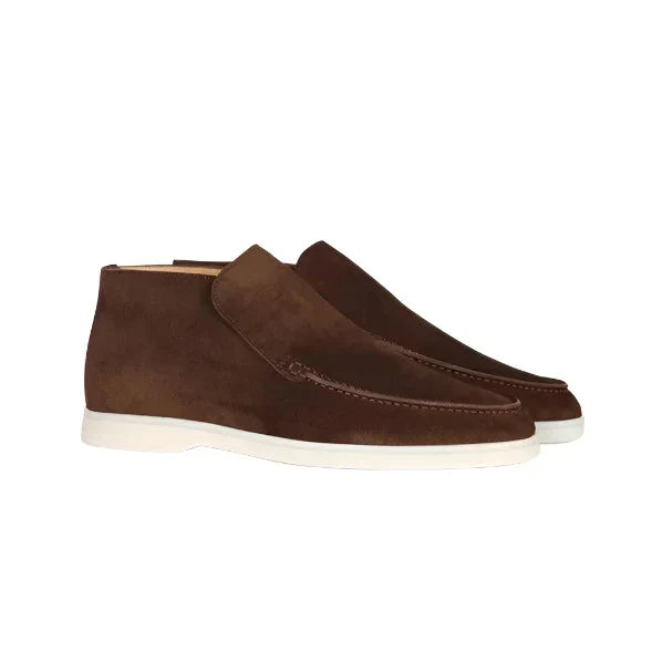 Men’s Elegant Suede Slip-On – Smart Old-Money Style