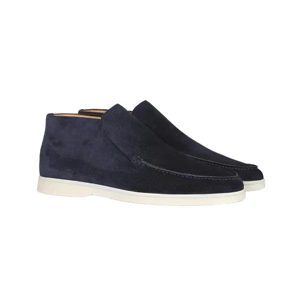 Men’s Elegant Suede Slip-On – Smart Old-Money Style