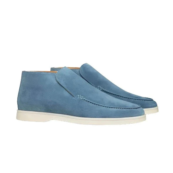 Men’s Elegant Suede Slip-On – Smart Old-Money Style