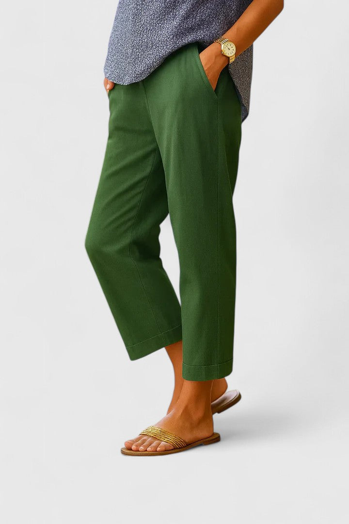 Belle Women's Pants | Lightweight Relaxed Fit, Breathable Summer Style 2