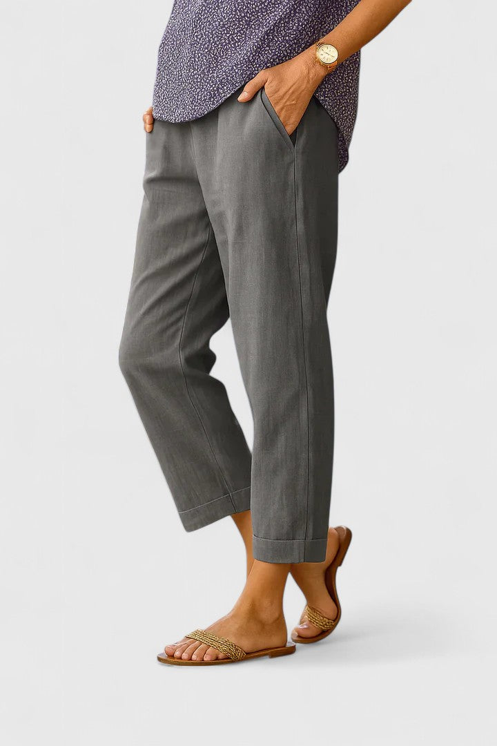 Belle Women's Pants | Lightweight Relaxed Fit, Breathable Summer Style 3
