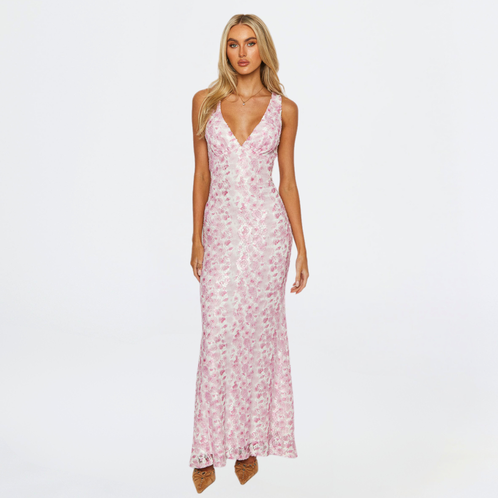 Blair Women's Dress | Floral Elegance, Formal Maxi Dress 0