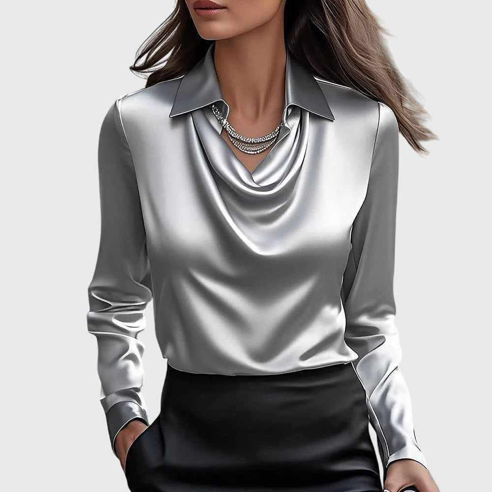 Breezy Women's Blouse | Soft Chic Look 1