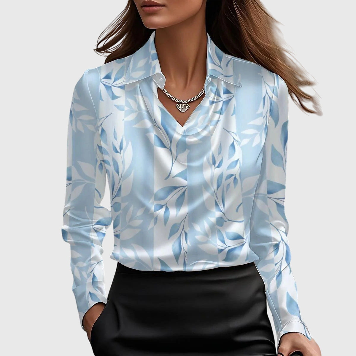 Breezy Women's Blouse | Soft Chic Look 4