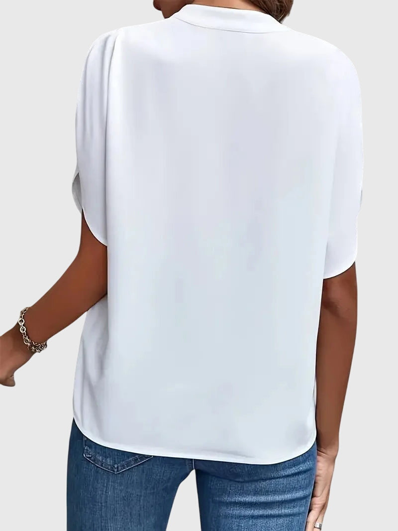 Breezy Women's Shirt | Soft V-Neck Fabric, Versatile Style 1