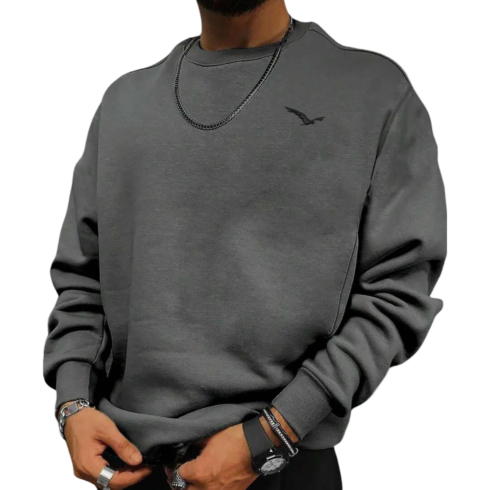 Men’s Comfy Stylish Sweatshirt – Casual Oversized Sweat Top