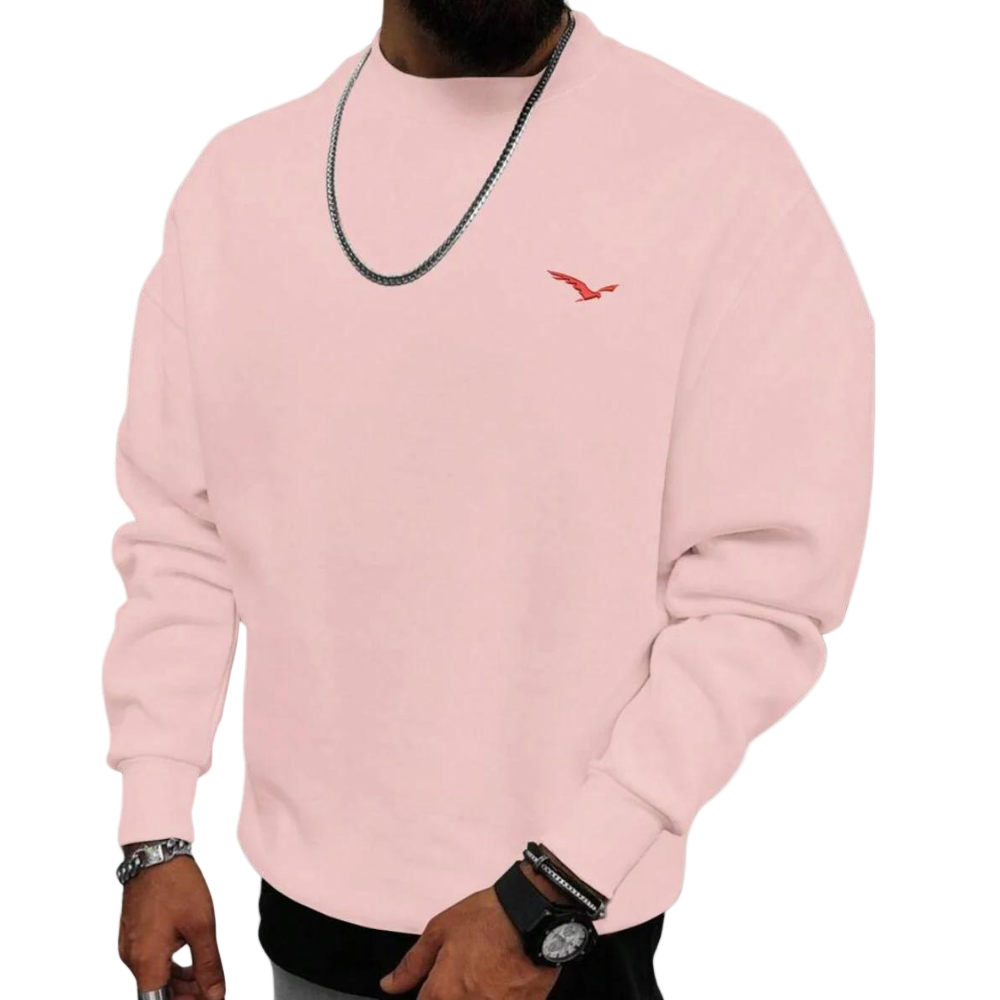Men’s Comfy Stylish Sweatshirt – Casual Oversized Sweat Top