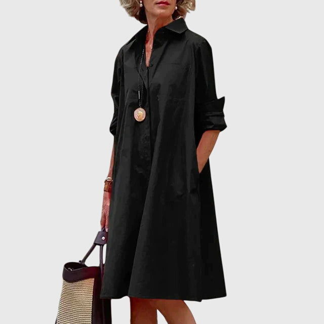 Casual Women's Dress | Effortless Style with Pockets 2