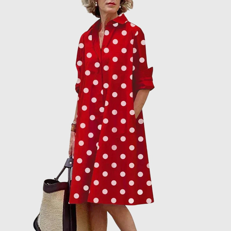 Casual Women's Dress | Effortless Style with Pockets 4