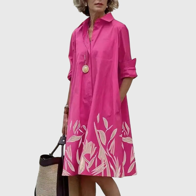 Casual Women's Dress | Effortless Style with Pockets 9