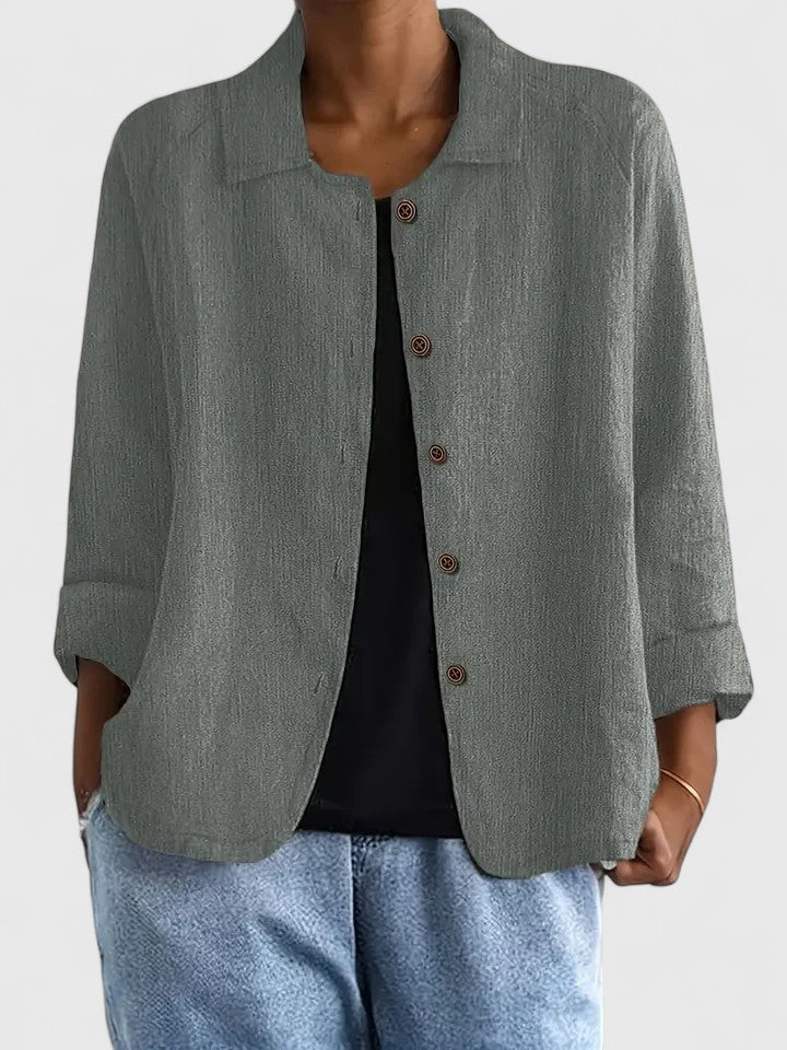Chic Women's Blouse | Comfortable Loose Fit, Versatile Going Out Top 5
