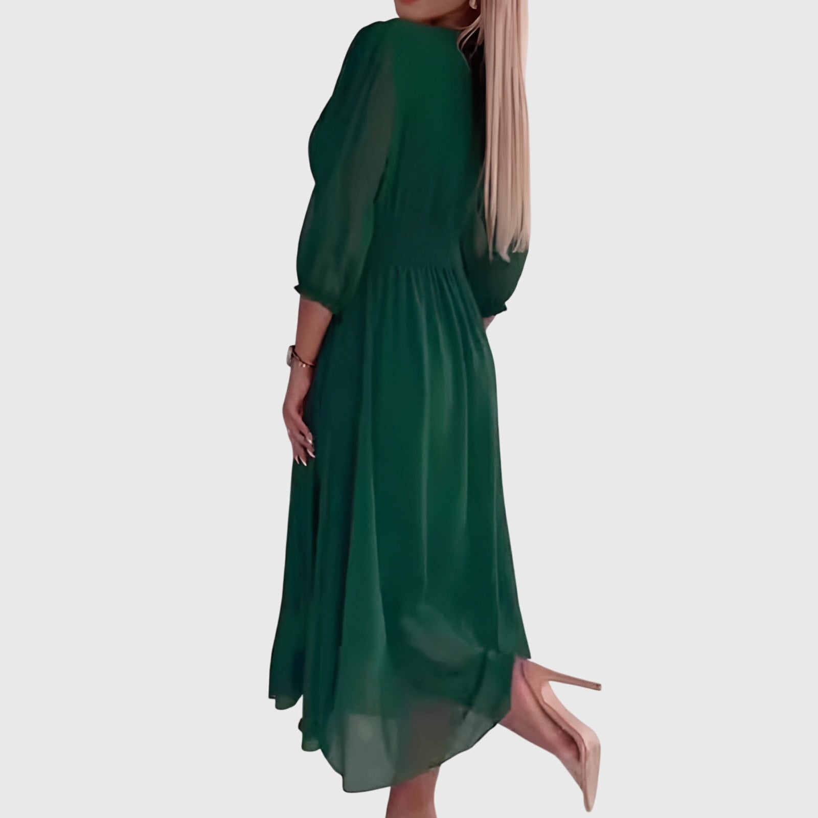 Chloe Women's Dress | Lightweight Silky Chiffon, Elegant Summer Style 3