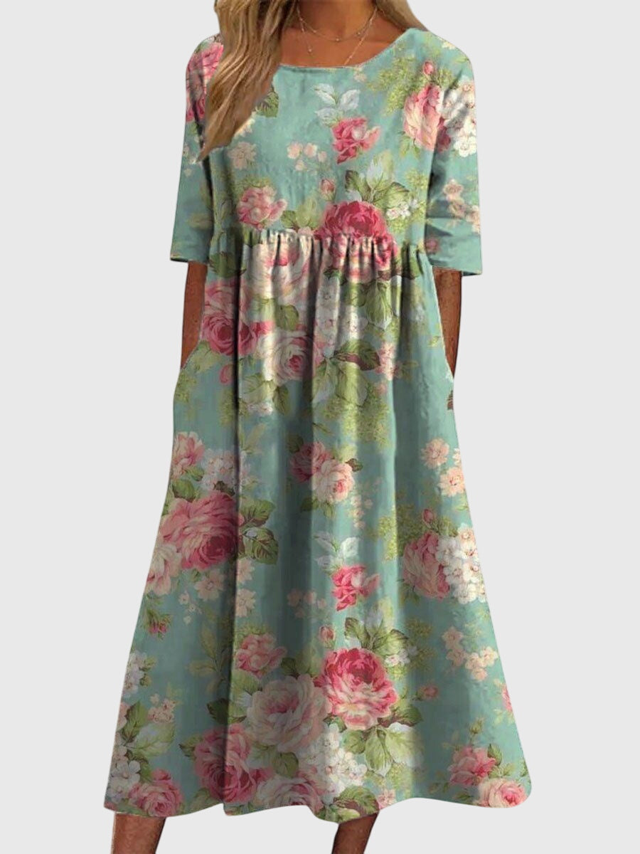 Dazzling Women's Dress | Flowy Silhouette, Everyday Elegance 1