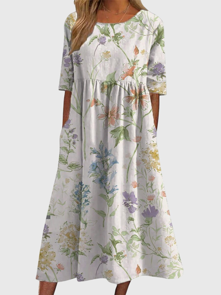 Dazzling Women's Dress | Flowy Silhouette, Everyday Elegance 3