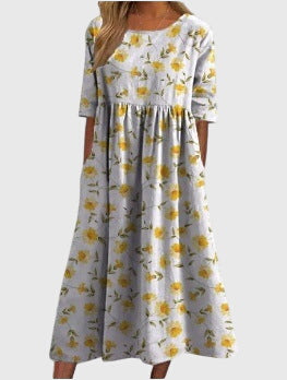 Dazzling Women's Dress | Flowy Silhouette, Everyday Elegance 6