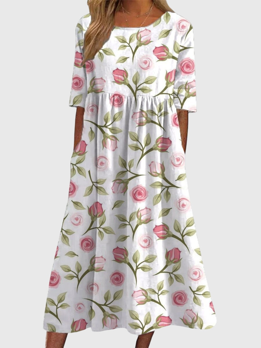 Dazzling Women's Dress | Flowy Silhouette, Everyday Elegance 7