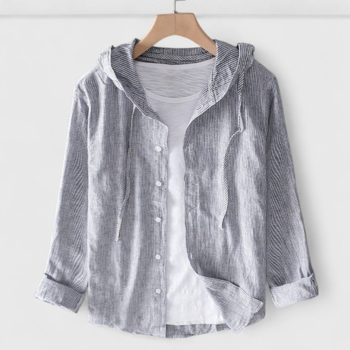 Demi Women's Blouse | Chic Hooded Design, Relaxed Fit 3