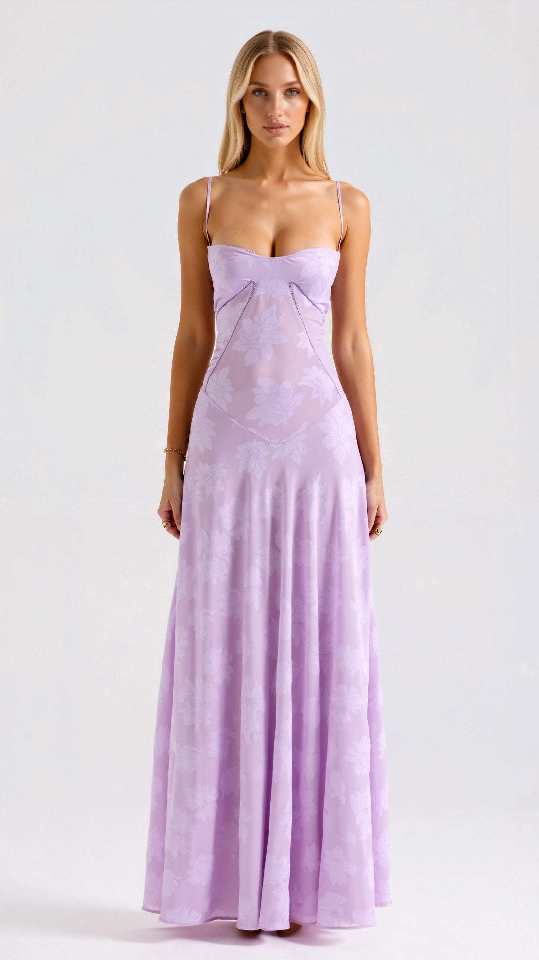 Elegant Women's Maxi Dress | Slip Silhouette for Special Occasions 10