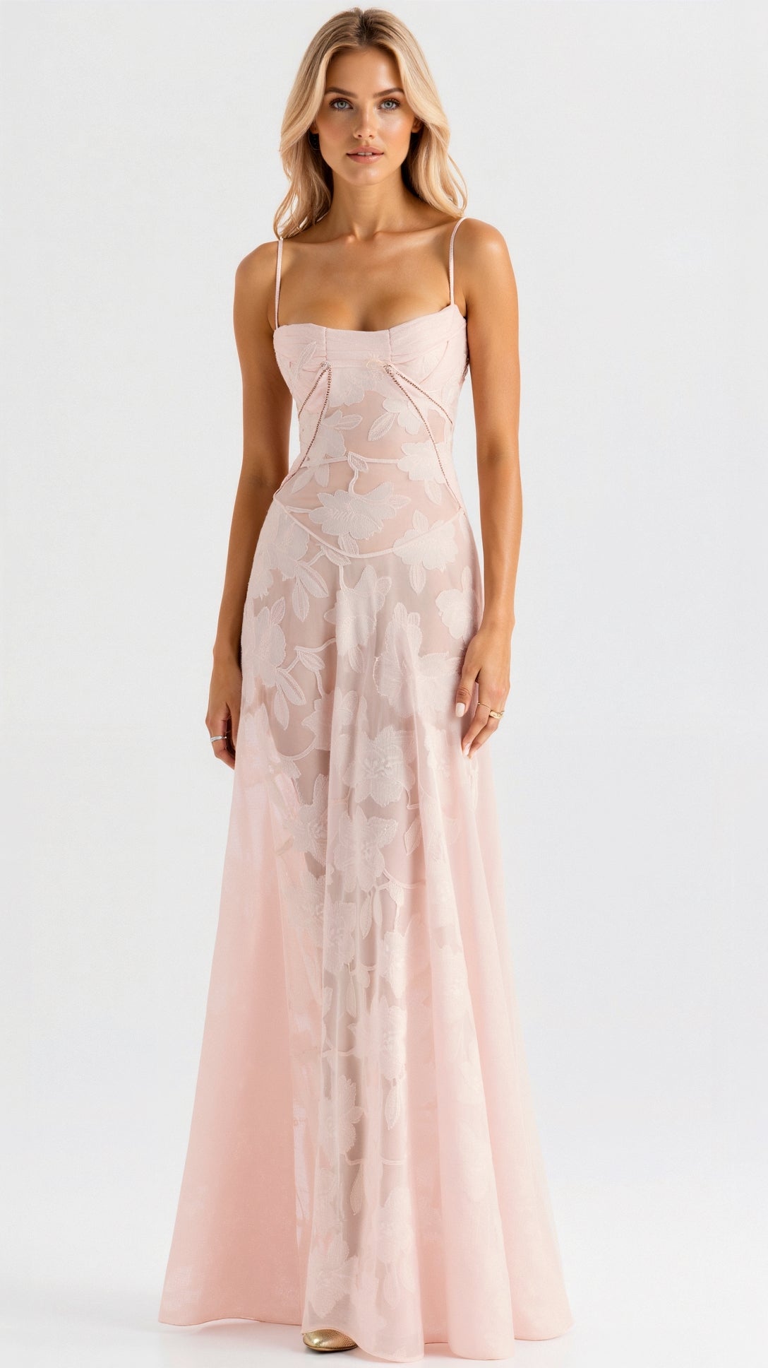 Elegant Women's Maxi Dress | Slip Silhouette for Special Occasions 3