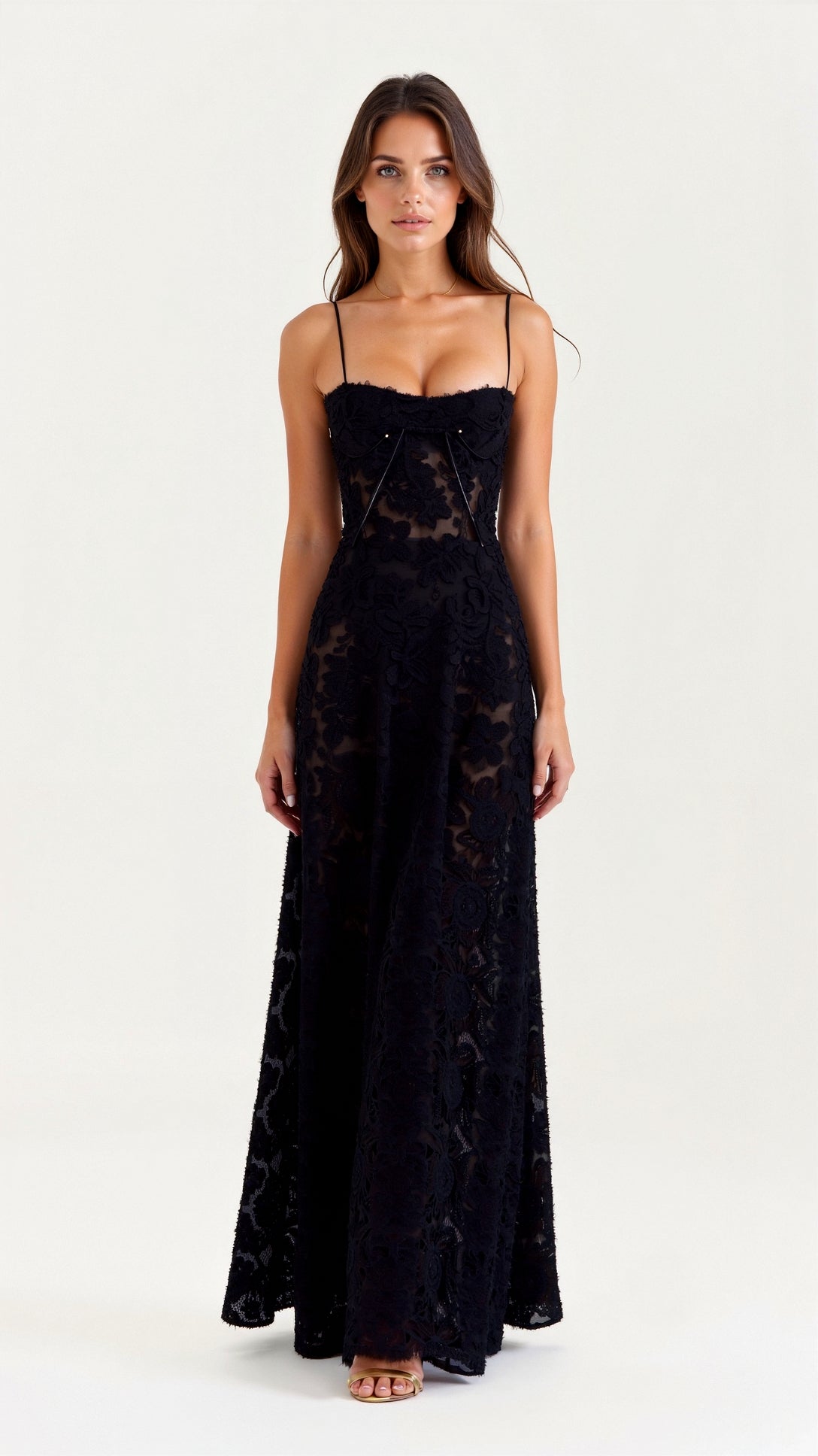 Elegant Women's Maxi Dress | Slip Silhouette for Special Occasions 9