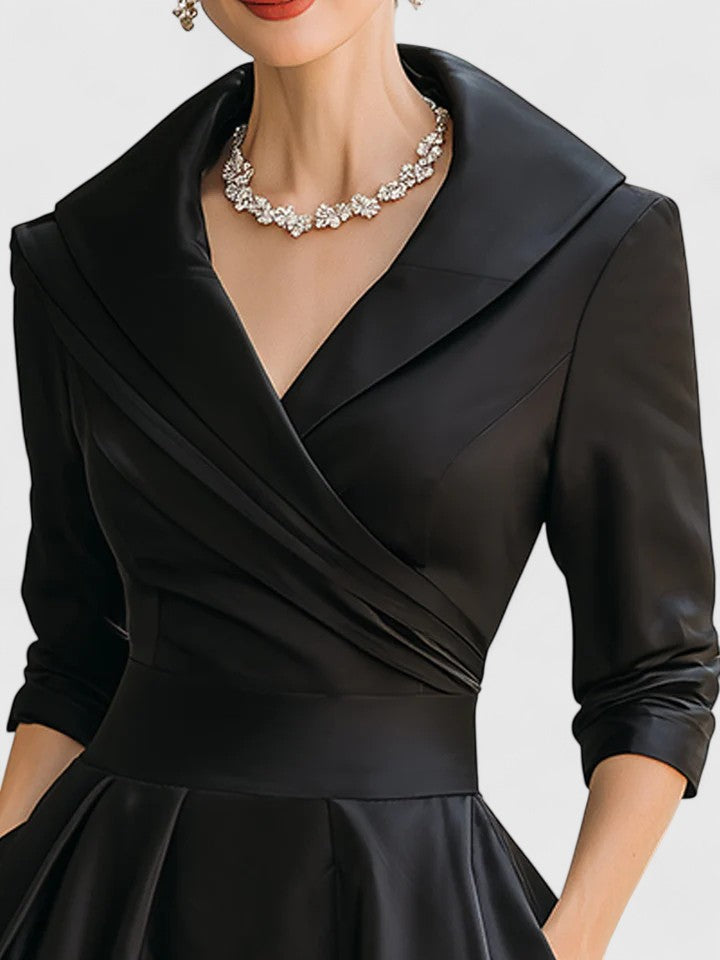 Elegant Women's Midi Dress | Versatile Design 1