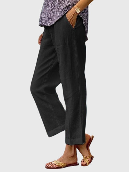 Elegant Women's Wide Leg Pants | Tailored Fit, High-Quality Fabric 2