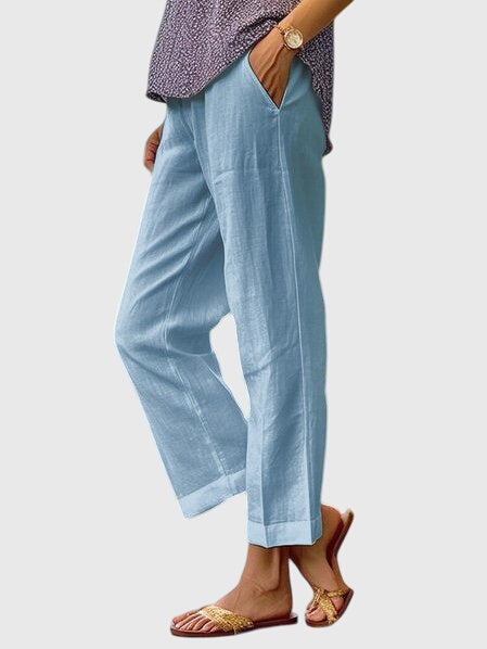 Elegant Women's Wide Leg Pants | Tailored Fit, High-Quality Fabric 4