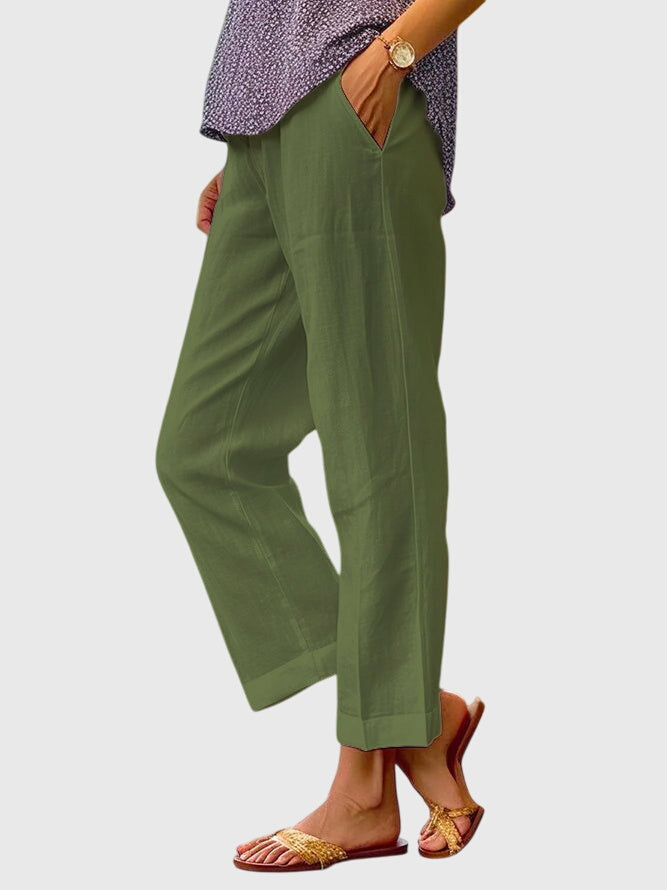 Elegant Women's Wide Leg Pants | Tailored Fit, High-Quality Fabric 5