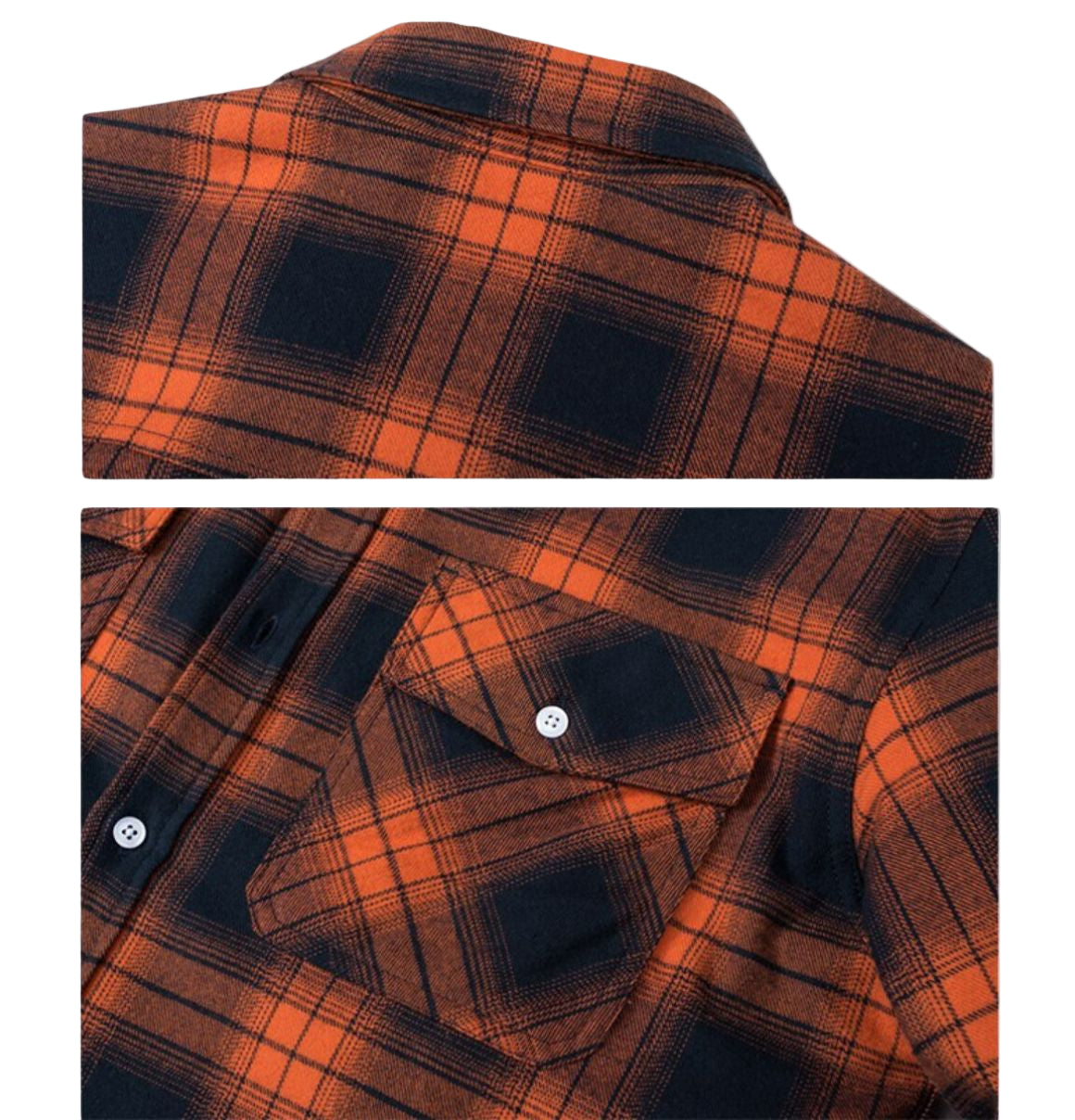 Men’s Checked Fleece-Lined Jacket – Sherpa Overshirt for Spring