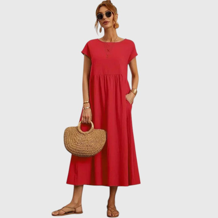 Fenella Women's Midi Dress | Lightweight, Breathable Fabric, Relaxed Fit 5