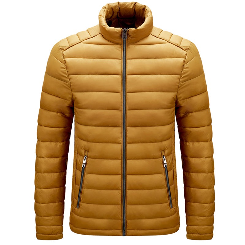 Men’s Ultralight Padded Mid-Layer Jacket – Lightweight Warm Insulator