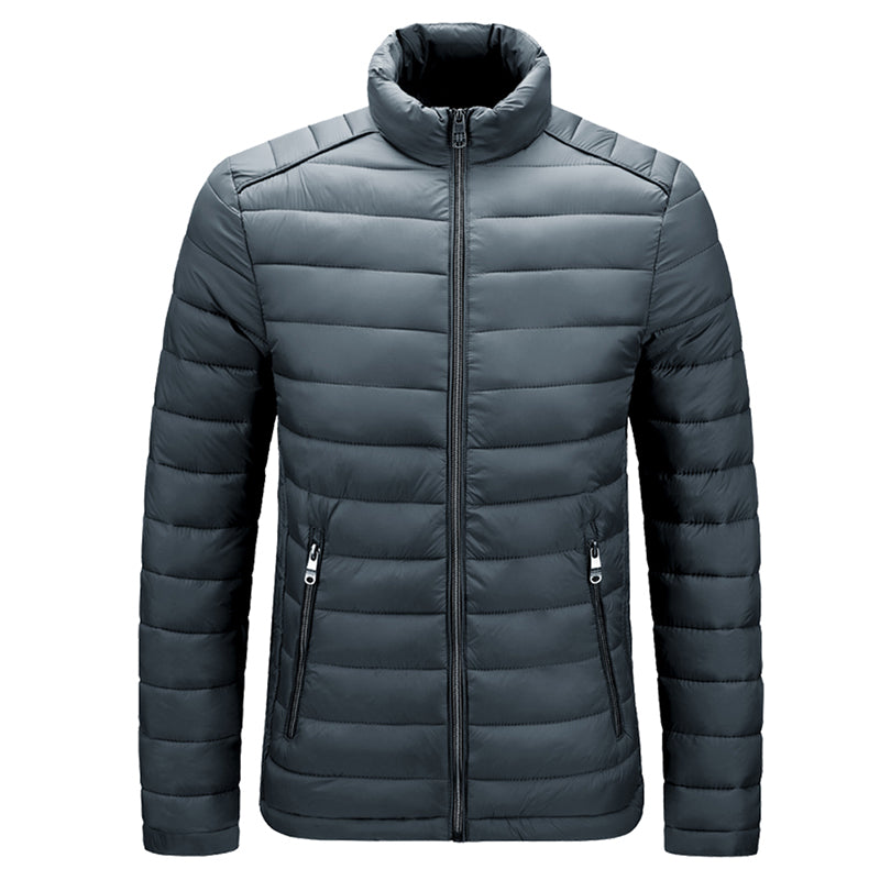 Men’s Ultralight Padded Mid-Layer Jacket – Lightweight Warm Insulator