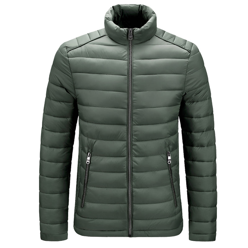 Men’s Ultralight Padded Mid-Layer Jacket – Lightweight Warm Insulator