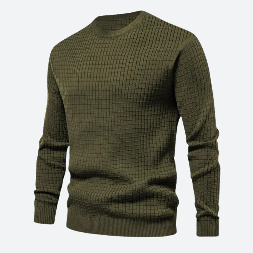 Men’s Casual Lightweight Crew Jumper – Everyday Knit Layer