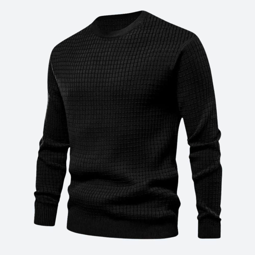Men’s Casual Lightweight Crew Jumper – Everyday Knit Layer