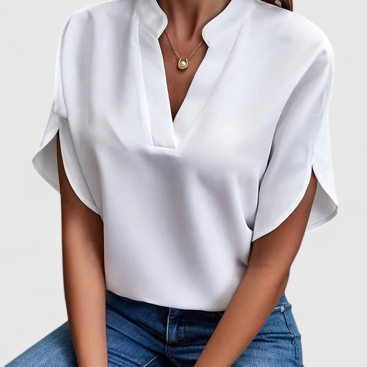 Klea Women's Blouse | Lightweight Cotton Blend, Summer Tops for Women 0