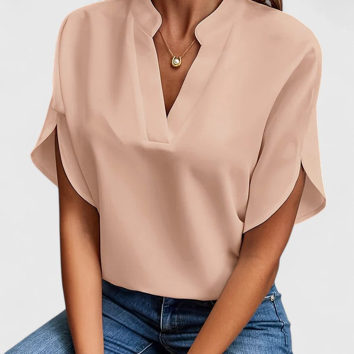 Klea Women's Blouse | Lightweight Cotton Blend, Summer Tops for Women 4