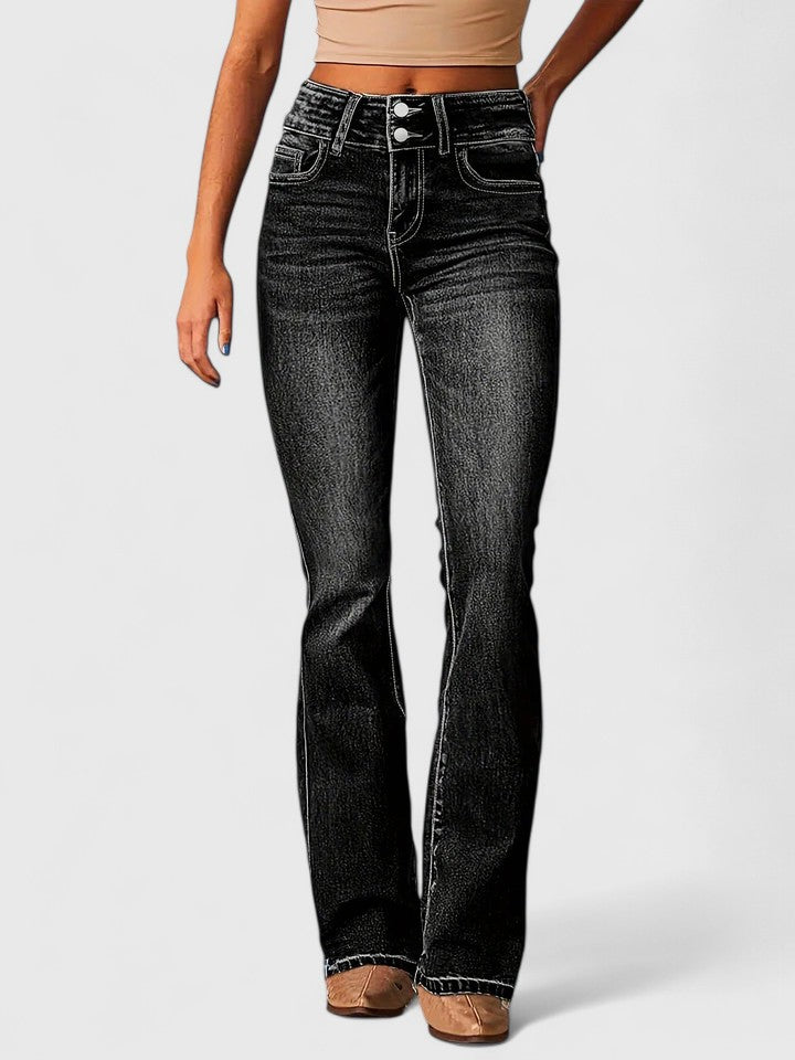 Koralynnae Women's Flare Jeans | Stretch Fabric, Comfortable Fit 1