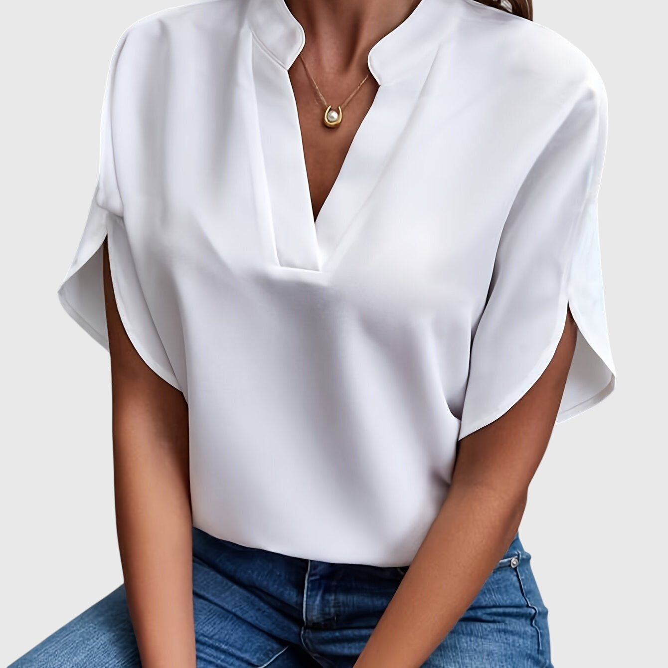 Kristie Women's Blouse | Lightweight Fabric, Tailored Fit 0