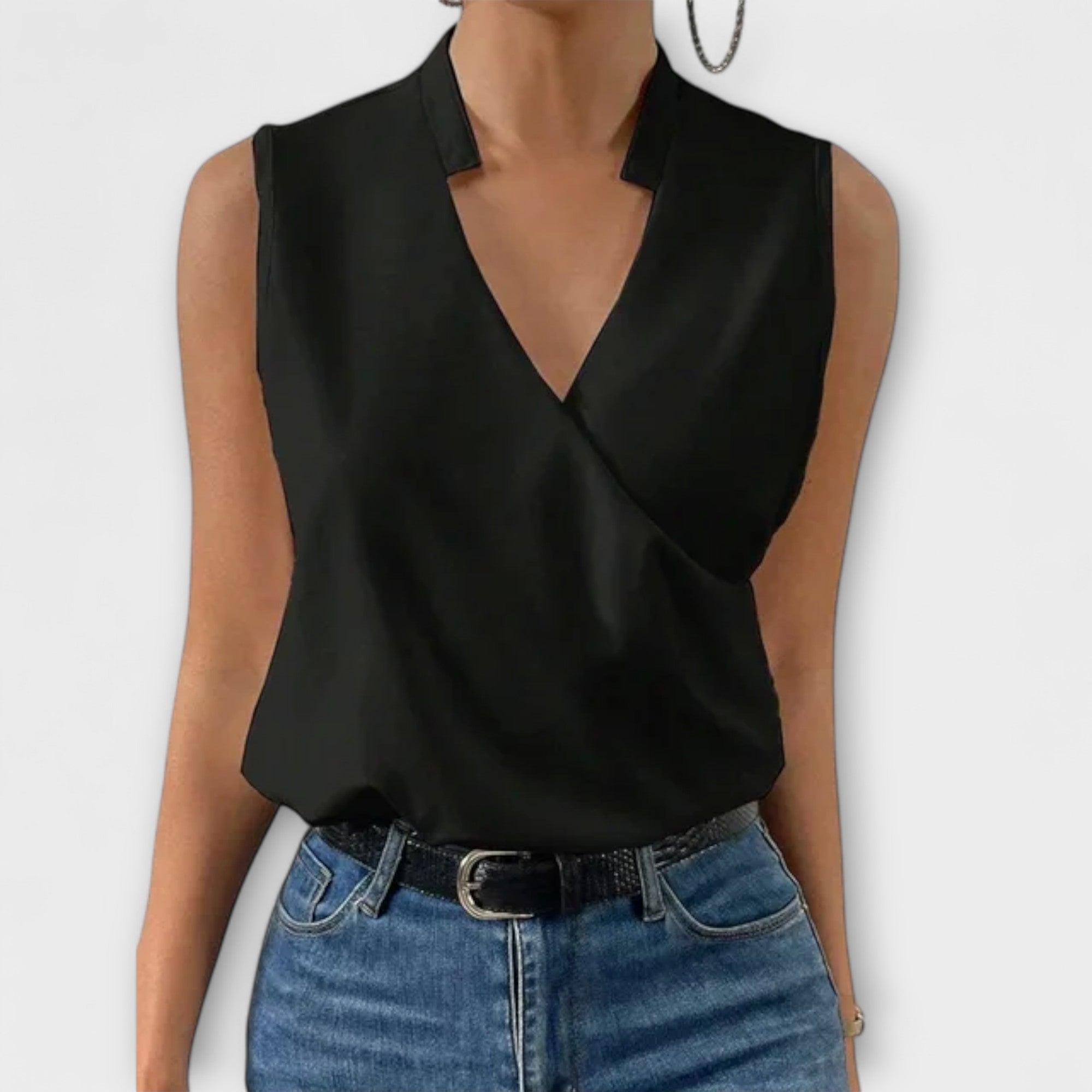 Luxe Women's V-Neck Tank Top | Soft, Breathable Fabric for Going Out 5