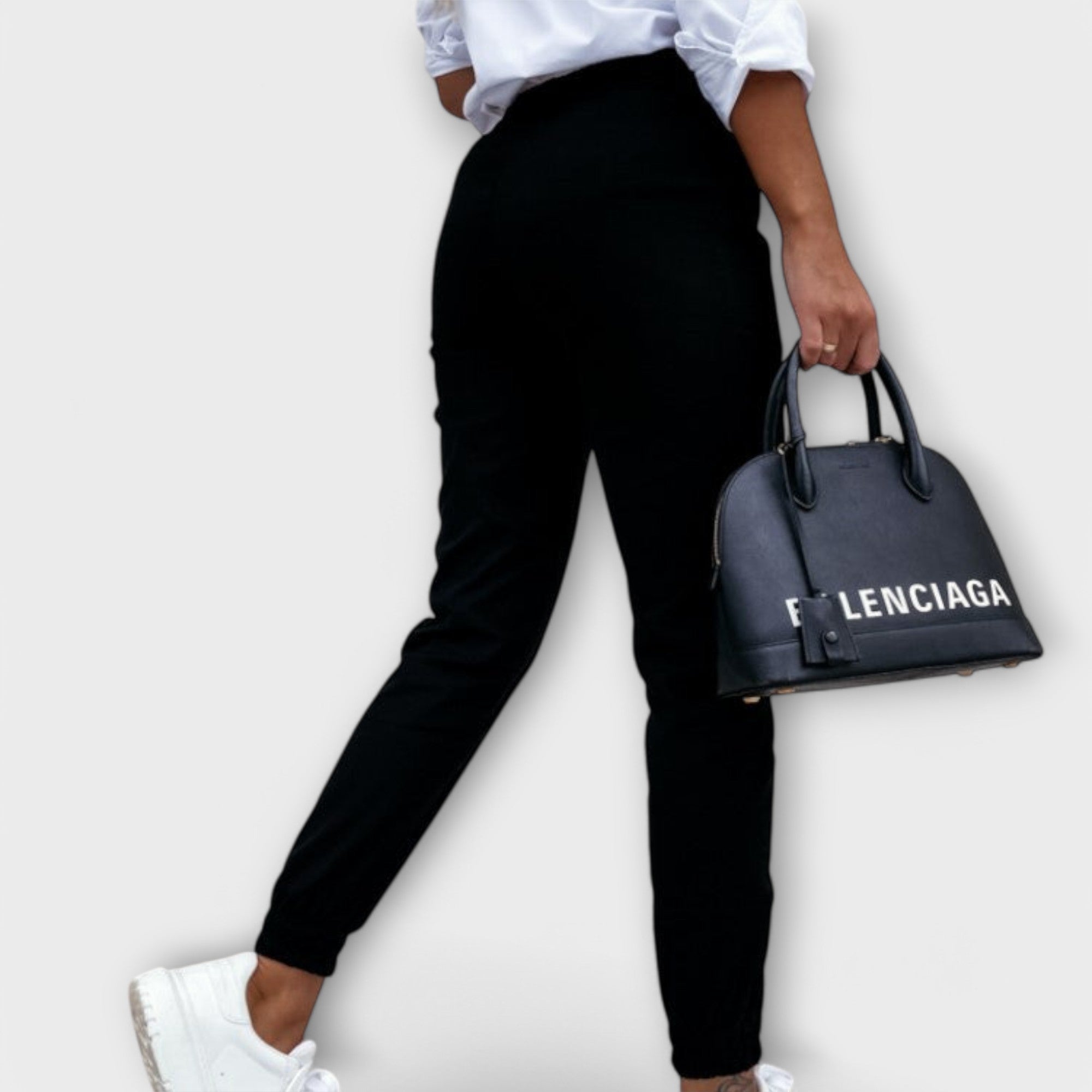 Mela Women's Pants | Ankle-Length Stretch Fabric, Slim Fit 6