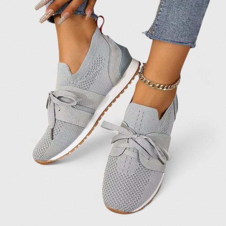 Mikhailah Women's Sneakers | Breathable Slip-On Comfort, Non-Slip Rubber Sole 2