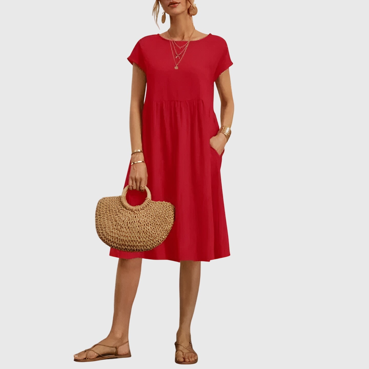 Mirabel Women's Dress | Flattering White Maxi Dress, Versatile Style 11