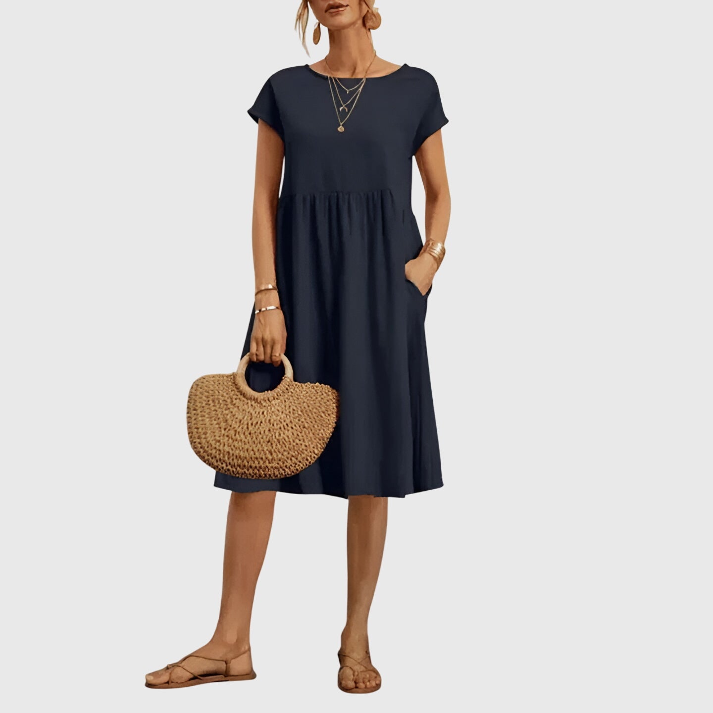 Mirabel Women's Dress | Flattering White Maxi Dress, Versatile Style 3