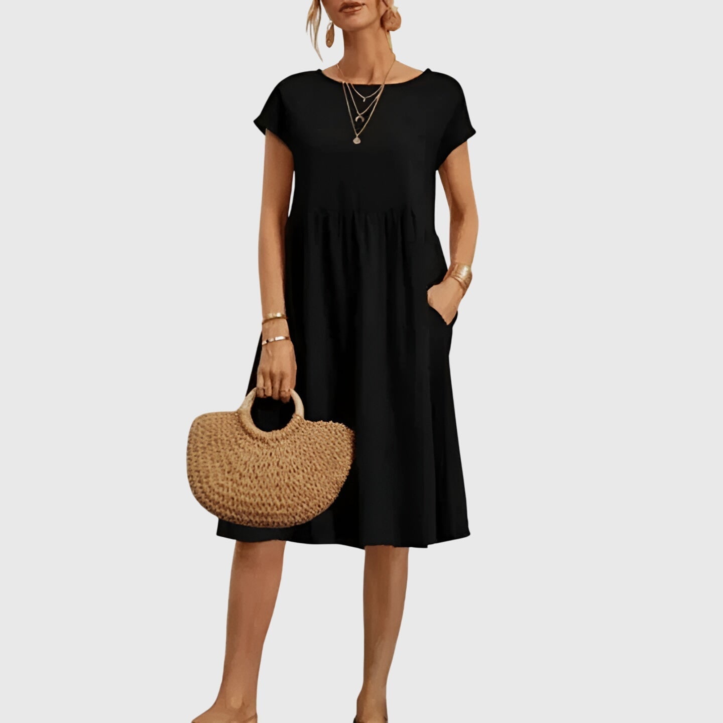 Mirabel Women's Dress | Flattering White Maxi Dress, Versatile Style 7