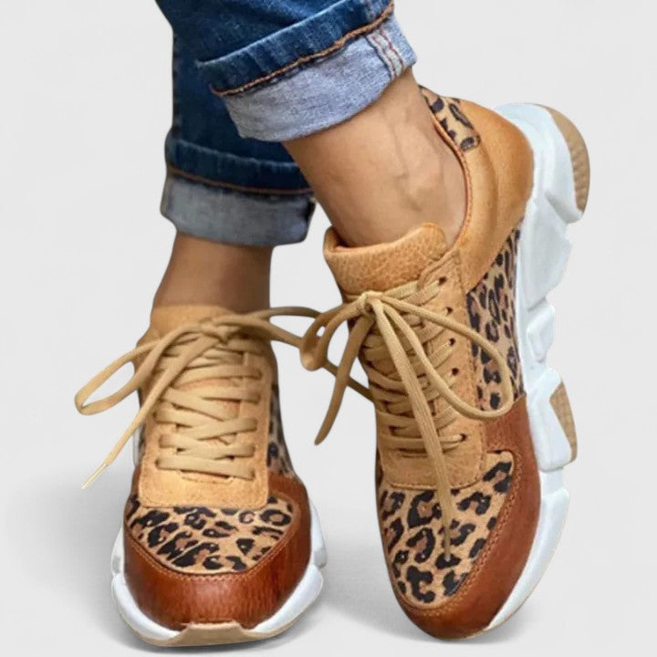 Pravira Women's Shoes | Chic Leopard Print, Cushioned Comfort 0