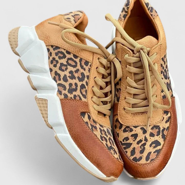 Pravira Women's Shoes | Chic Leopard Print, Cushioned Comfort 2