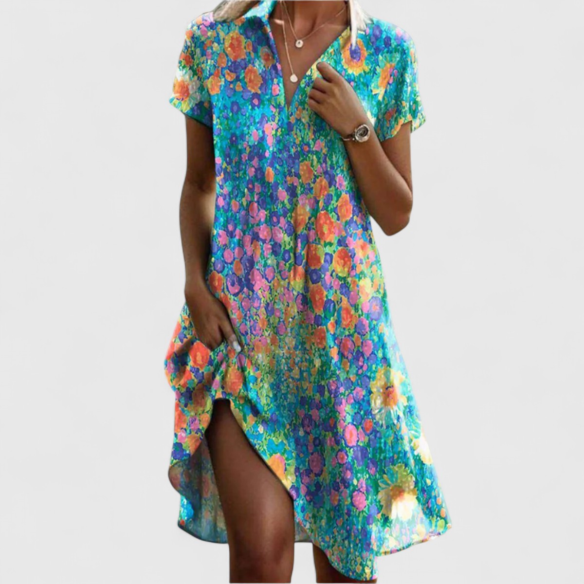 Sassy Women's Boho Dress | Airy and Flowy 3