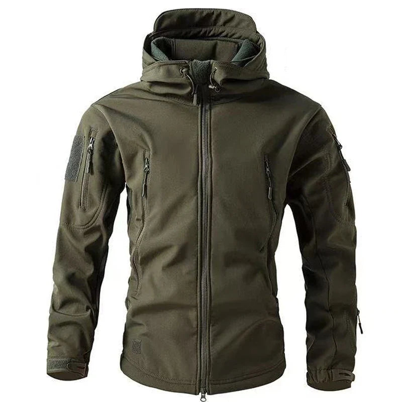 Men's Softshell Jacket - Breathable and Waterproof Outerwear for Comfort and Protection